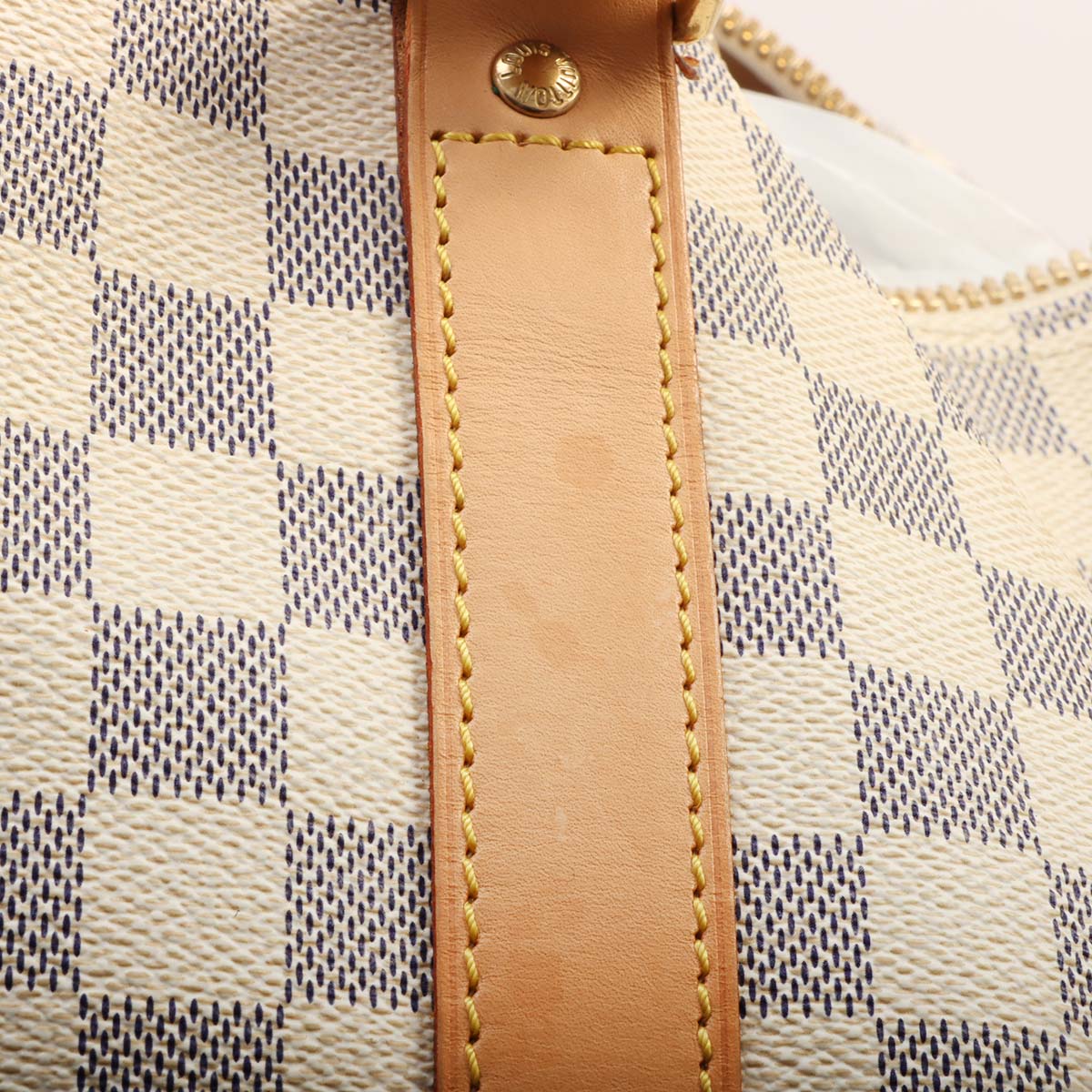2007年产 路易威登Damier Azur帆布Keepall Bandouliere 55 旅行袋