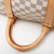 2007年产 路易威登Damier Azur帆布Keepall Bandouliere 55 旅行袋