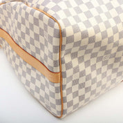 2007年产 路易威登Damier Azur帆布Keepall Bandouliere 55 旅行袋