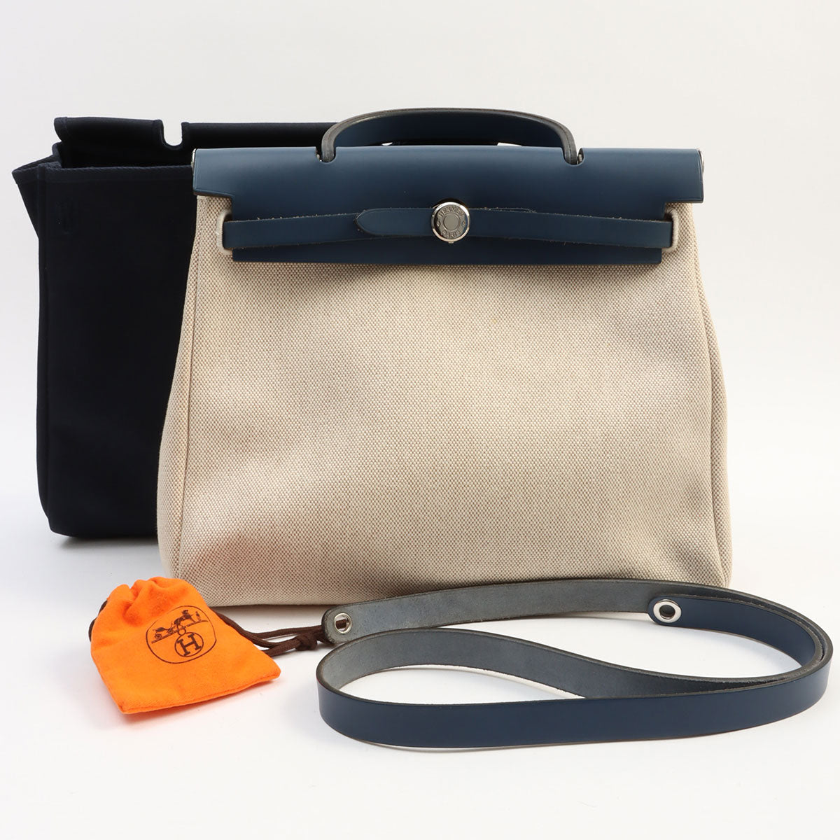 2002 HERMES Herbag PM Navy