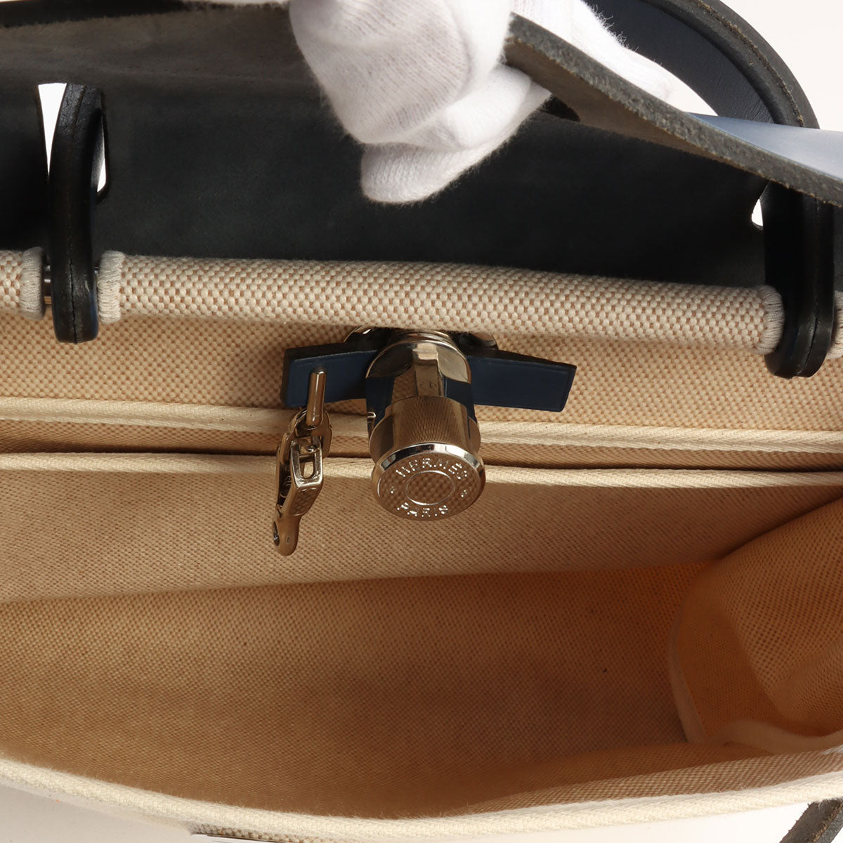 2002 HERMES Herbag PM Navy