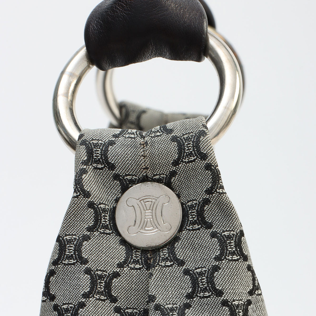 Macadam Pattern Handbag, Gray