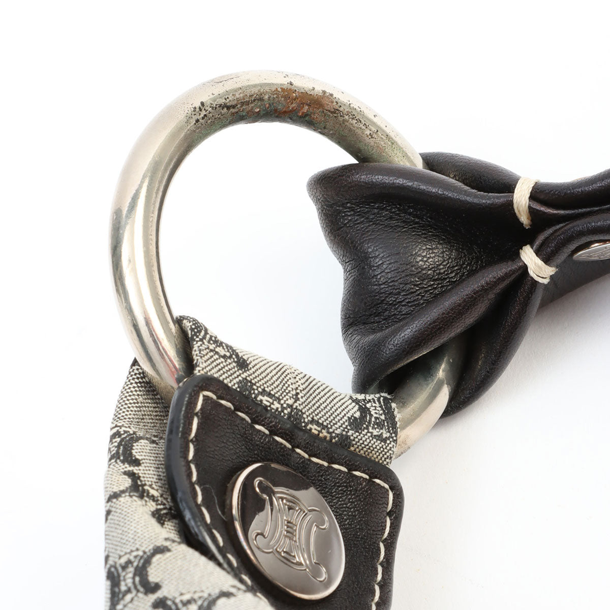 Macadam Pattern Handbag, Gray