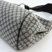 Macadam Pattern Handbag, Gray