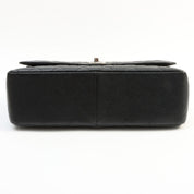 2013-era Caviar Skin Classic Flap Chain Bag 30cm Black