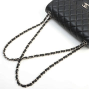 2013-era Caviar Skin Classic Flap Chain Bag 30cm Black