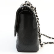 2013-era Caviar Skin Classic Flap Chain Bag 30cm Black