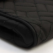 Nylon Logo Plate 2-Way Bag Black