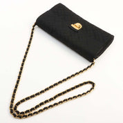 Nylon Logo Plate 2-Way Bag Black