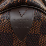 2014 Canvas Damier Speedy 25 Brown