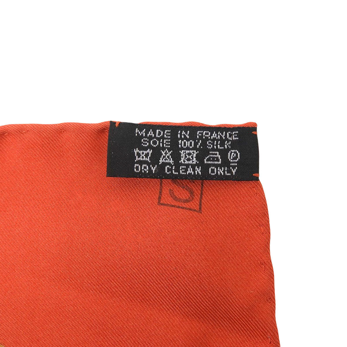 Carré 140 Les Cles Pattern Scarf Red/Multi