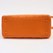Lady Dior Cannage 绗缝 2 用包 M 橘色