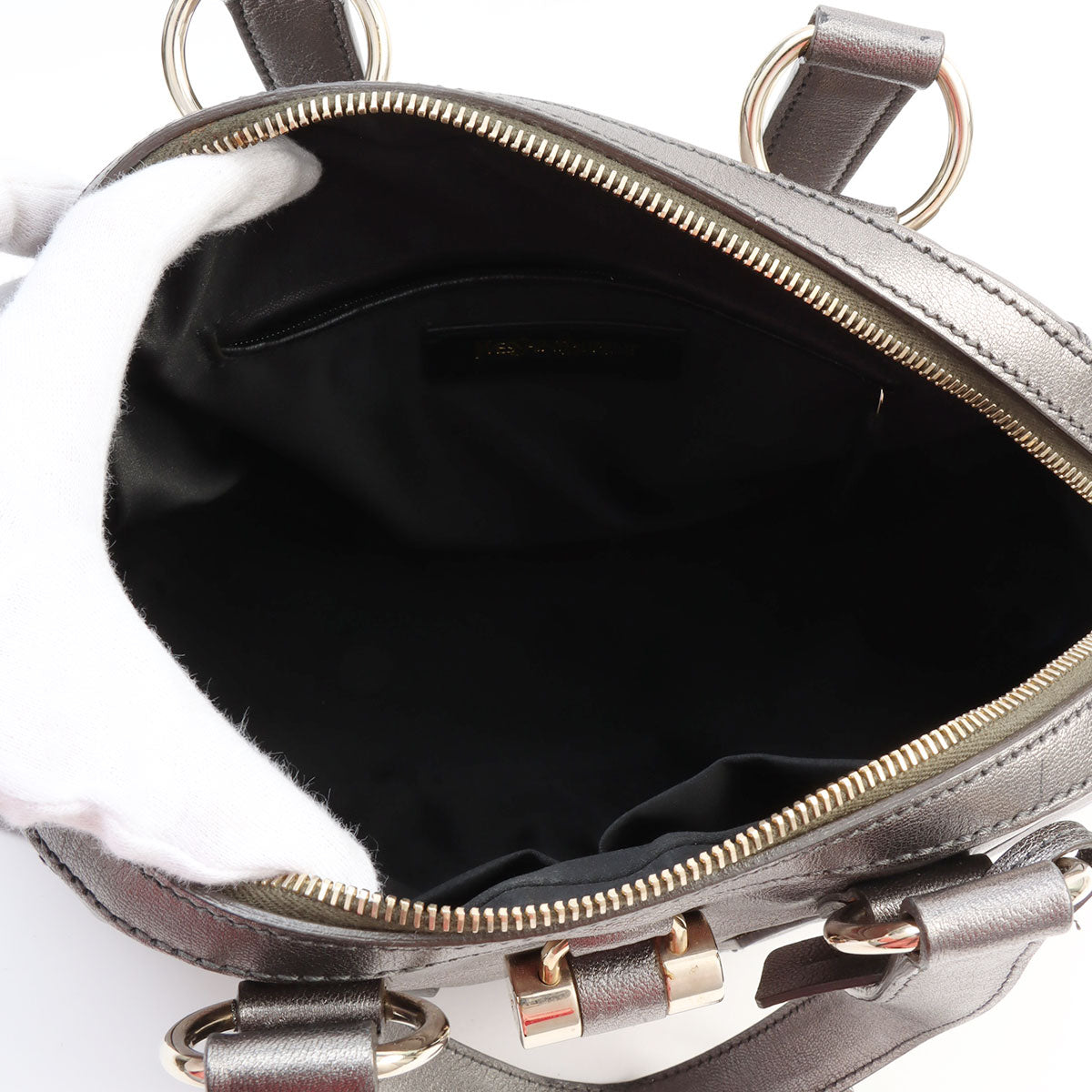 Muse Bag Metallic Grey