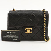 1995 Classic Flap Chain Bag Mini Black