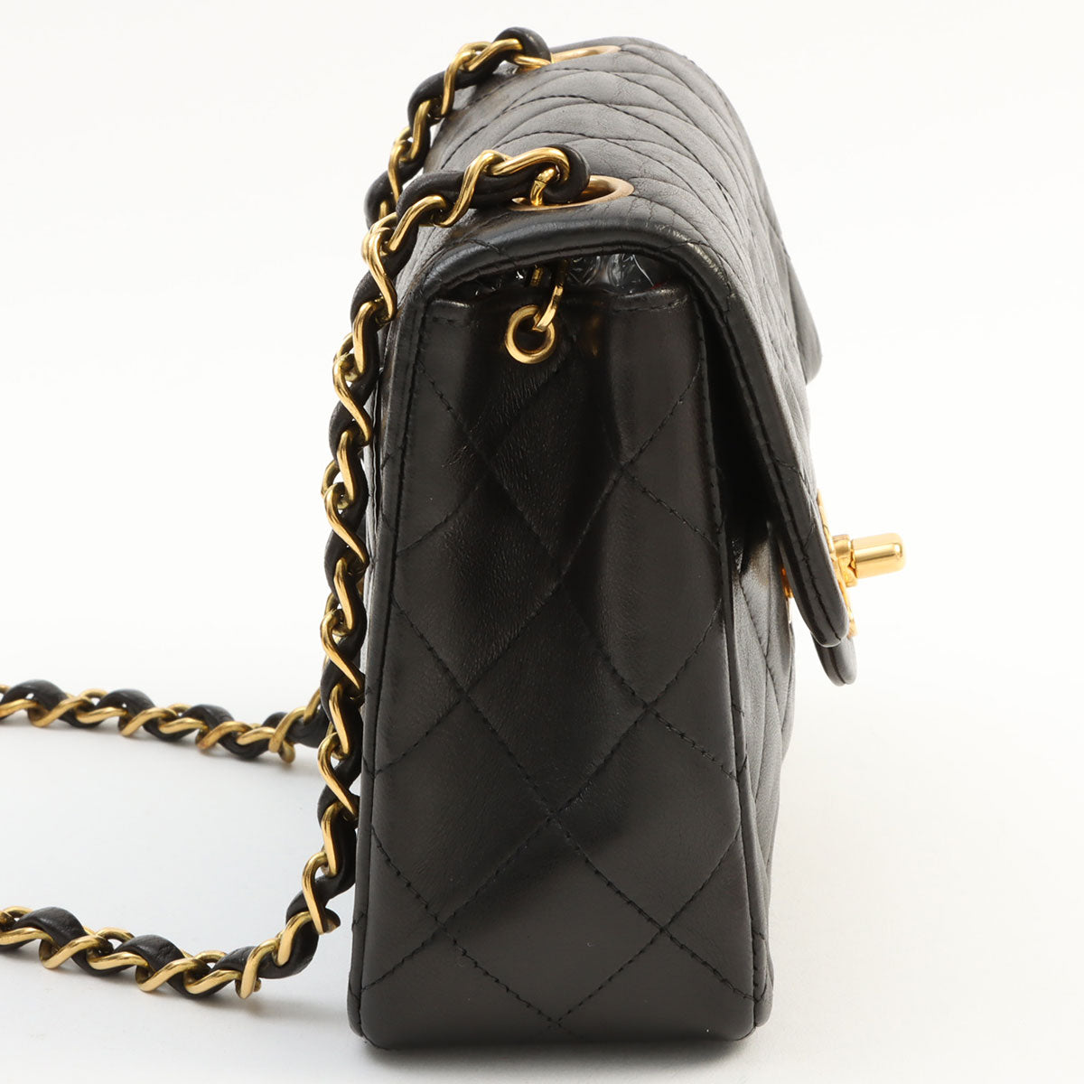 1995 Classic Flap Chain Bag Mini Black