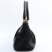 Nylon Logo Tote Bag - Black