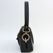 FF Zucchino Pattern Logo Charm 2-Way Bag Black