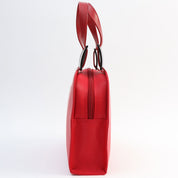 Logo handbag red