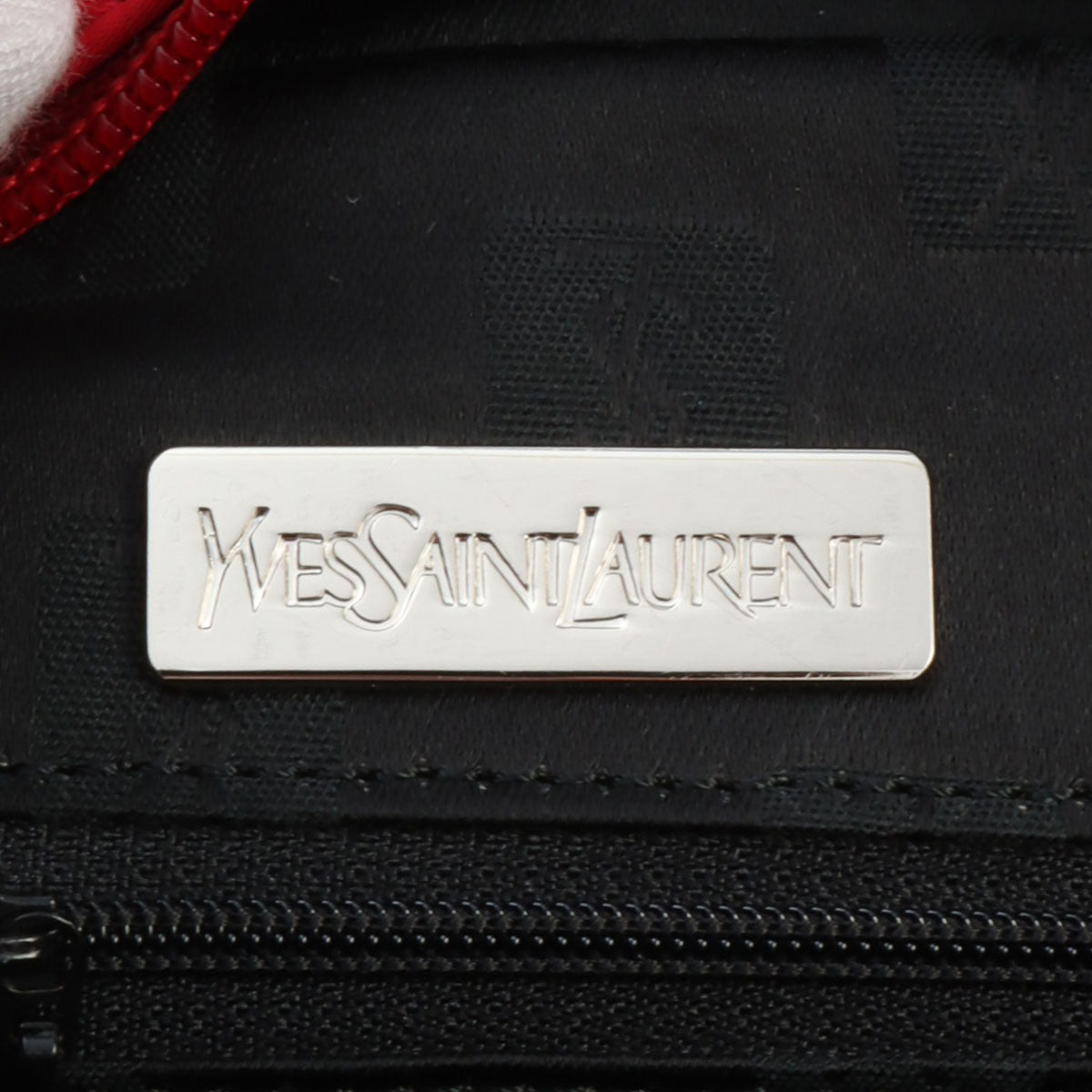 Logo handbag red