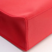 Logo handbag red
