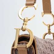 Trotter Pattern Saddlebag Brown/Beige