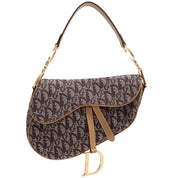 Trotter Pattern Saddlebag Brown/Beige