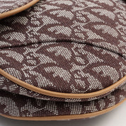 Trotter Pattern Saddlebag Brown/Beige