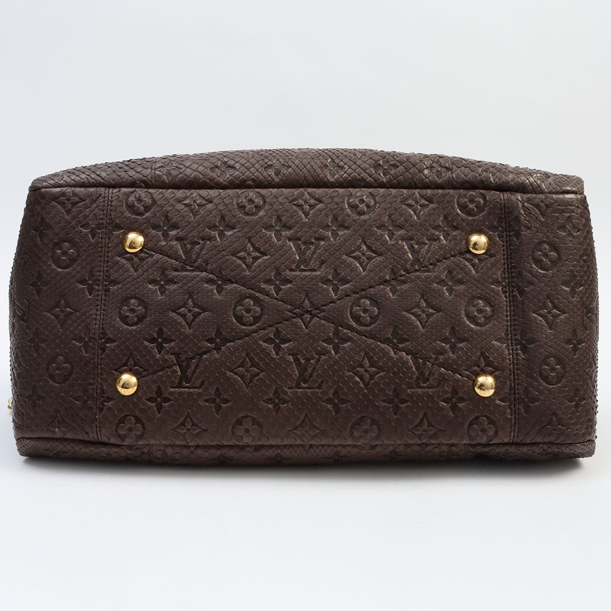 2010 Monogram Empreinte Python Artsy MM Brown