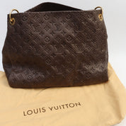 2010年产 Monogram Empreinte Python Artsy MM 棕色