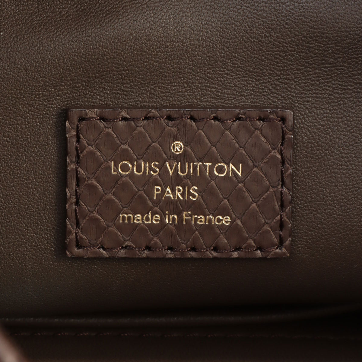 2010 Monogram Empreinte Python Artsy MM Brown