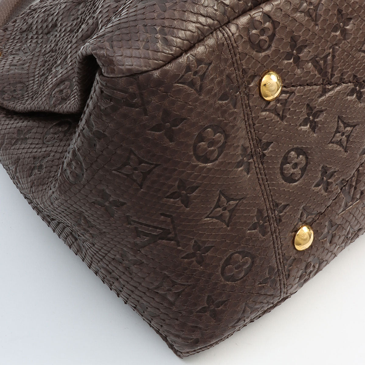 2010 Monogram Empreinte Python Artsy MM Brown