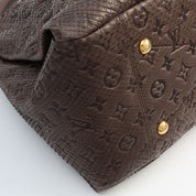 2010 Monogram Empreinte Python Artsy MM Brown