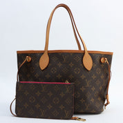 2015年款 帆布老花Neverfull PM 棕色