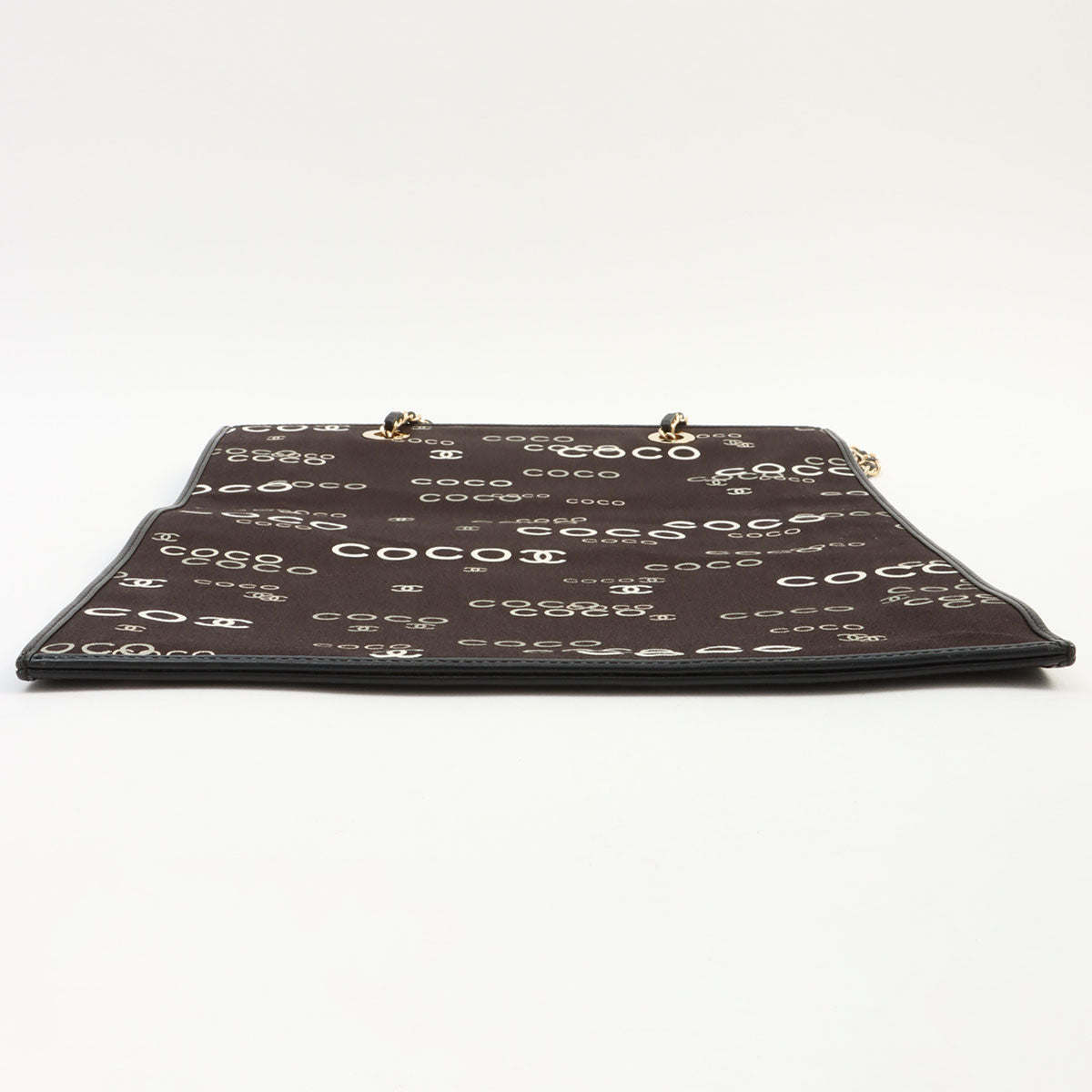 Circa 2001 Canvas CC Mark Logo Pattern Tote Bag Black
