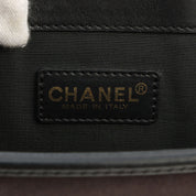 Circa 2001 Canvas CC Mark Logo Pattern Tote Bag Black