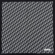 トロッターパターンスカーフ ブラック/ホワイト