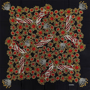 Gripoix Jewel Pattern Scarf Black/Multi