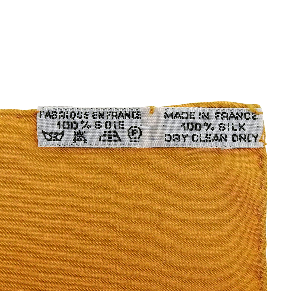 Carré 90 Silk Scarf l'ARBRE de SOiE Orange/Multi