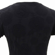 1998 Camellia Pattern T-Shirt with CC Logo Embroidery #40 Black