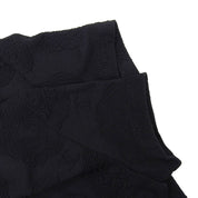 1998 Camellia Pattern T-Shirt with CC Logo Embroidery #40 Black