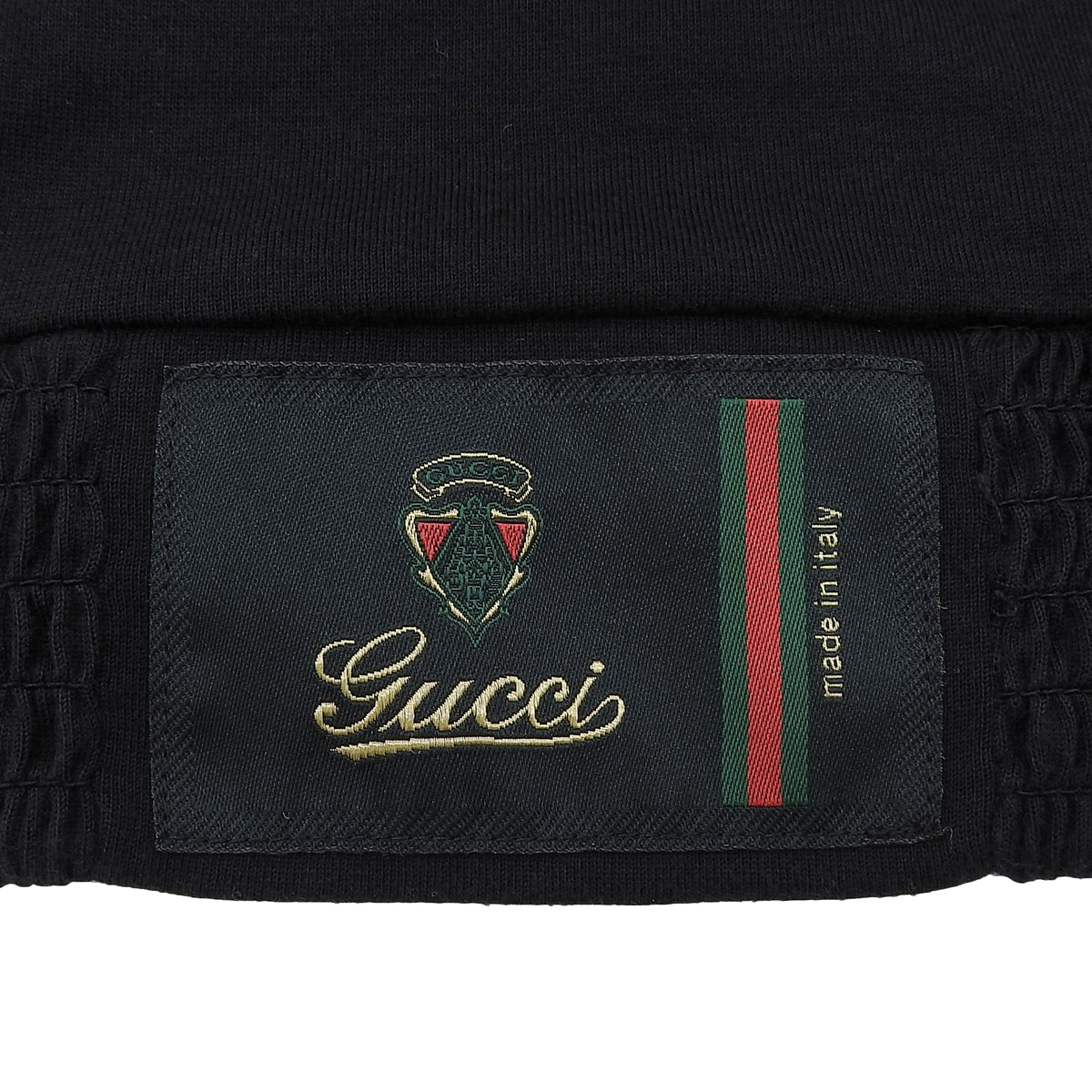 ロゴデザイン半袖ロングTシャツ #XL ブラック