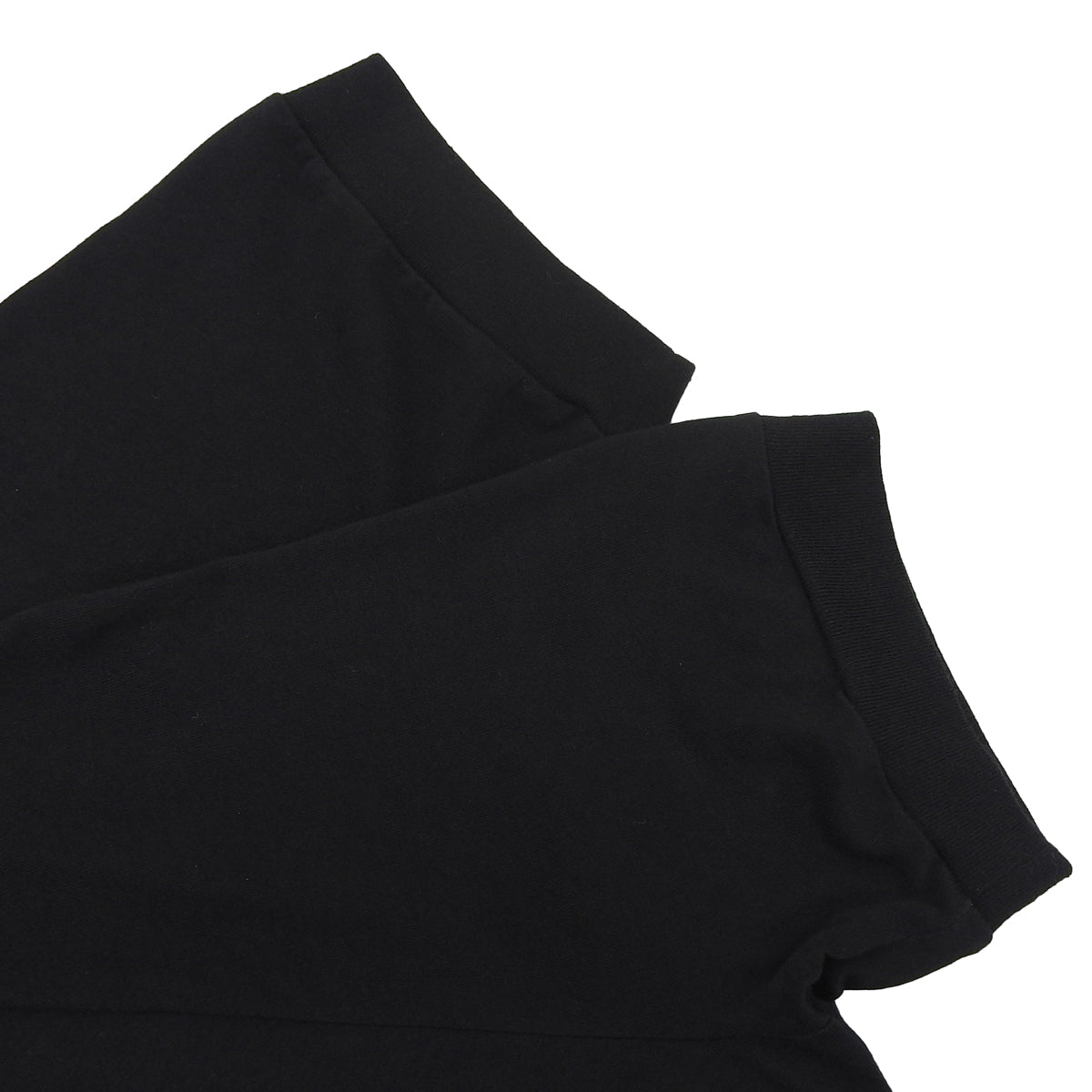 ロゴデザイン半袖ロングTシャツ #XL ブラック