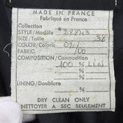 Linen CC Mark Button Setup #38 Black
