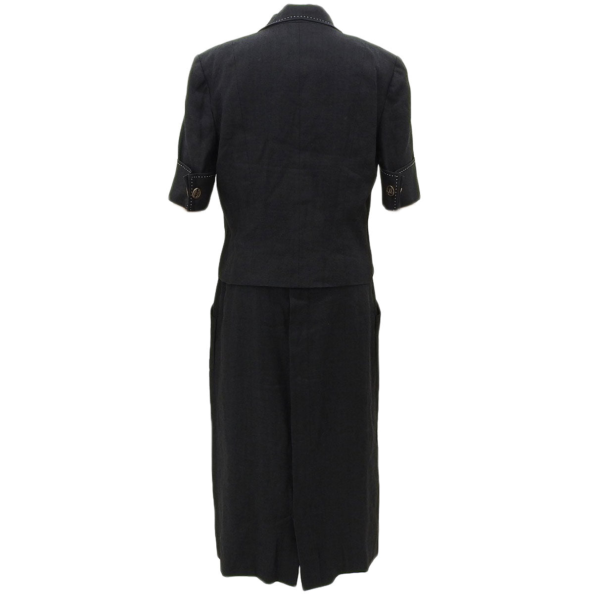 Linen CC Mark Button Setup #38 Black