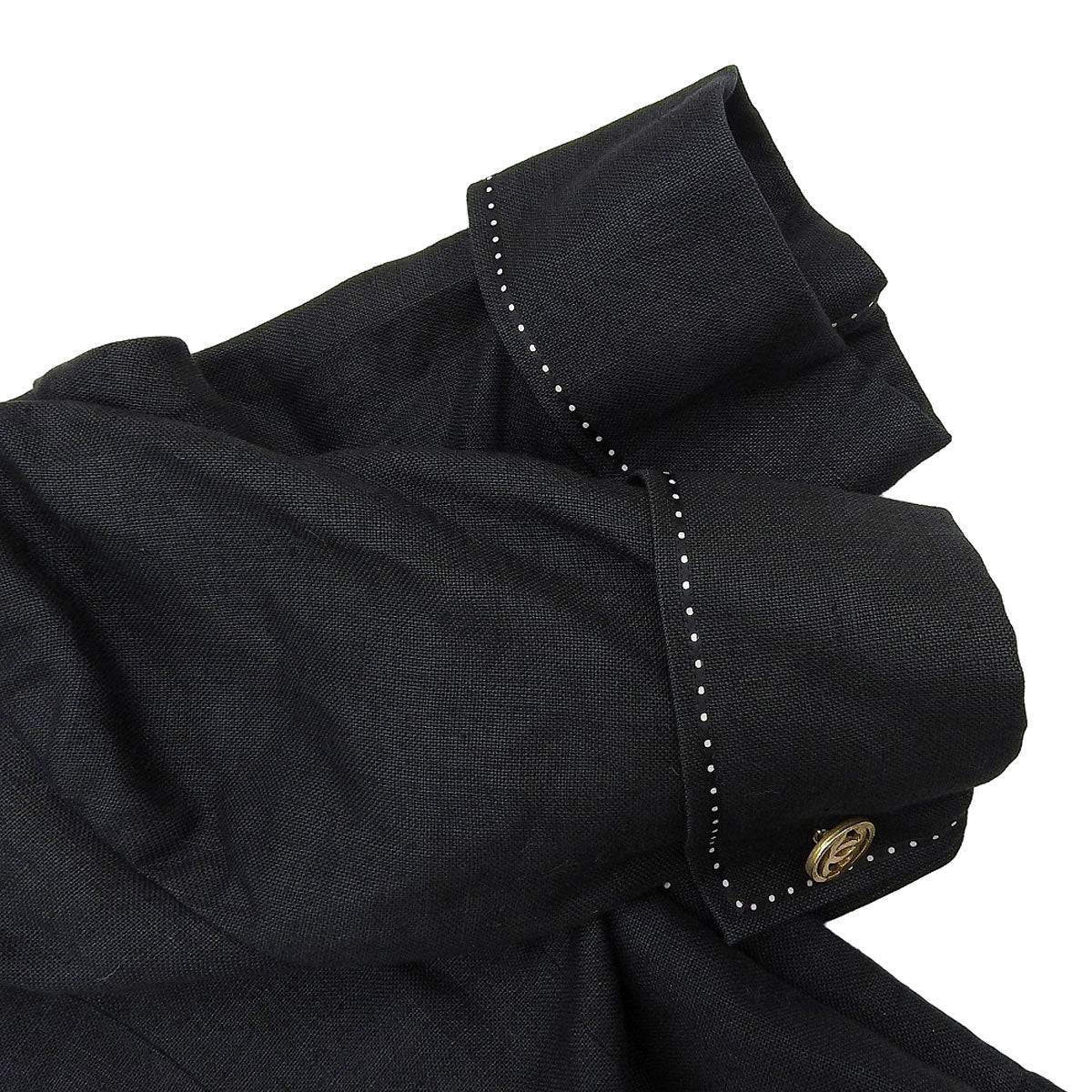 Linen CC Mark Button Setup #38 Black