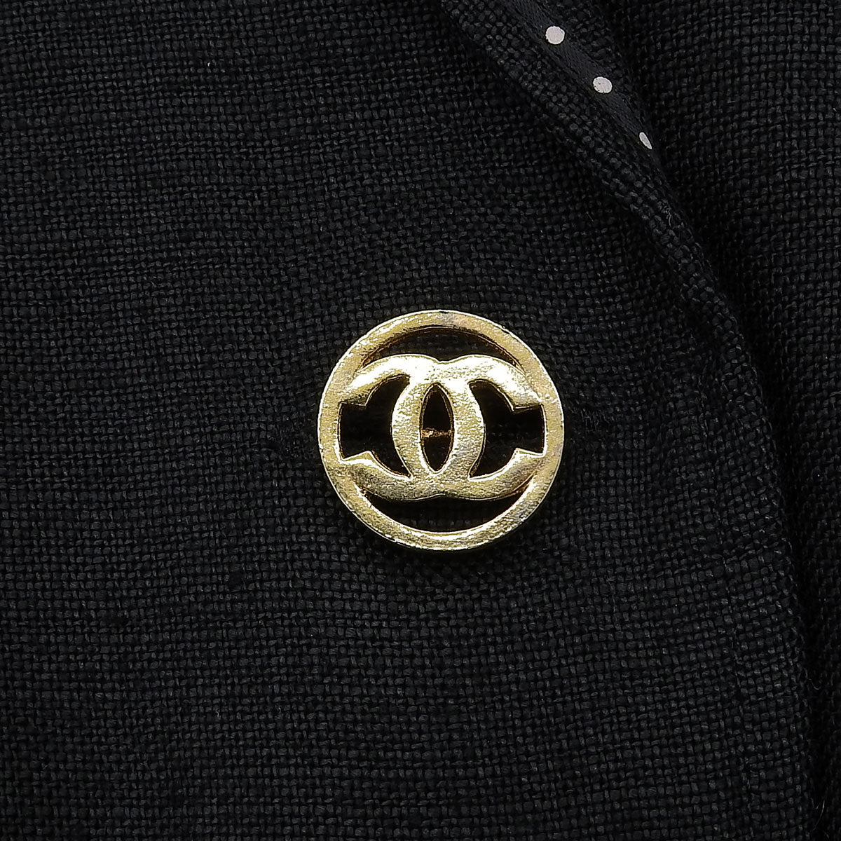 Linen CC Mark Button Setup #38 Black