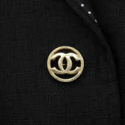 Linen CC Mark Button Setup #38 Black