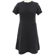 2009 Sport Line Short-Sleeved Knit Dress #39 Black