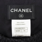 CC Mark Button Ruffled Dress #36 Black