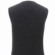 CC Mark Button Ruffled Dress #36 Black